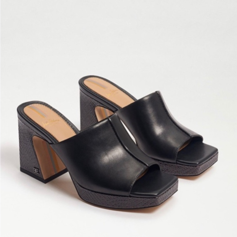 Sam Edelman Wilton Block Heel Mule Sz 8
